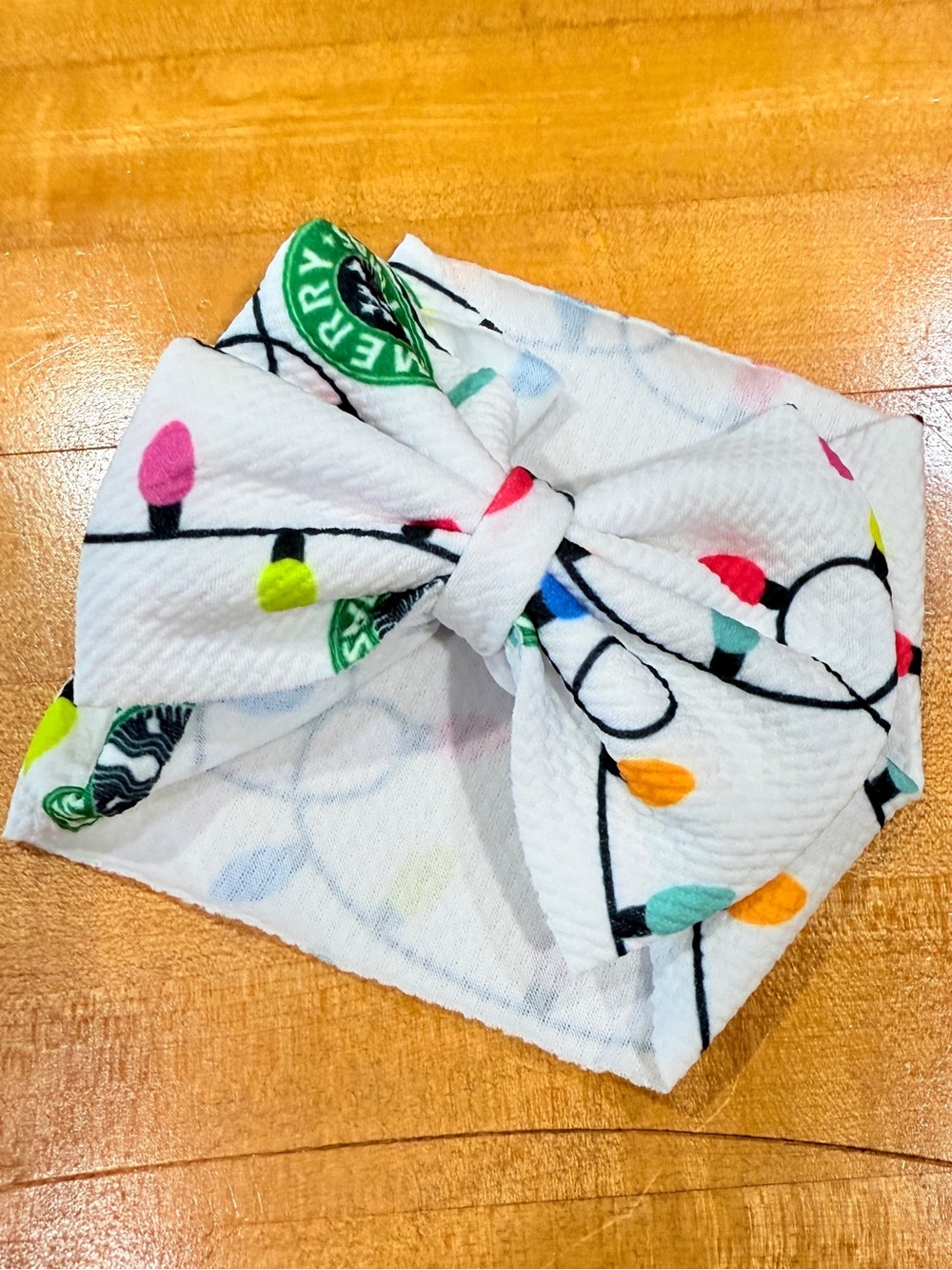 NEW Christmas Baby Headwrap Bow